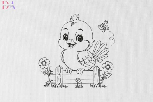 Cute Baby Bird on Garden Fence: A Designer’s Review