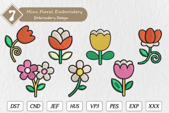 Mini Floral Embroidery Bundle: A Designer’s Review
