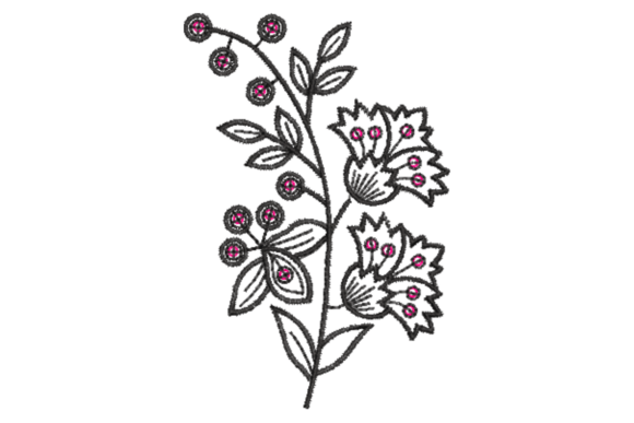 Review: Beautiful Wildflowers Embroidery Design