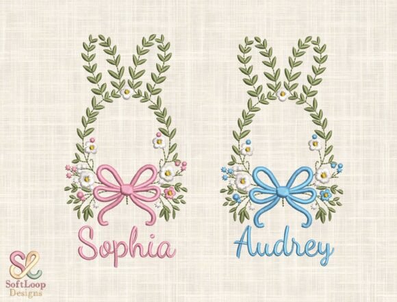 Review: Custom Floral Monogram Embroidery Design