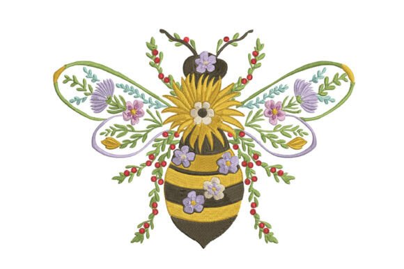Review: Floral Bee Embroidery for Holiday Collections