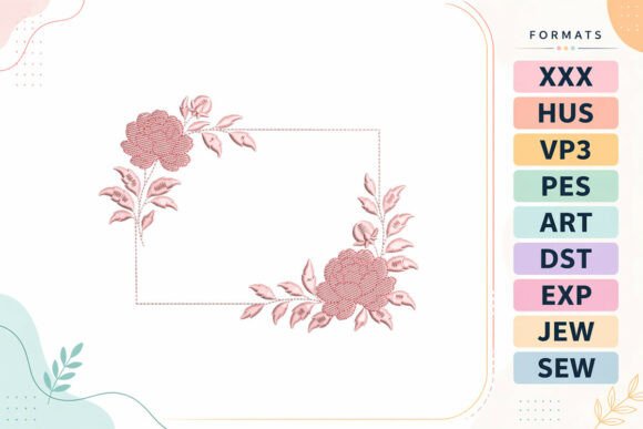 Review: Floral Rectangle Frame for Boutique Apparel