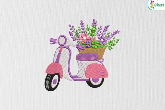 Review: Floral Scooter with Lavender Blossom Fun