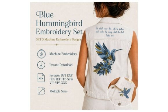 Review: Hummingbird Floral Psalm Verse Set Faith