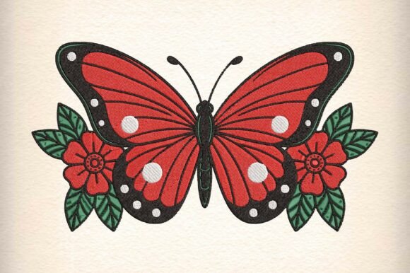 Reviewing the Butterfly Embroidery Design for Apparel