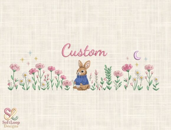 Reviewing the Custom Bunny Embroidery Design